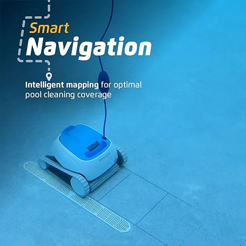 Miniatura 6 de Dolphin Proteus DX3 Aspiradora robótica automática para piscina, con escalada de paredes, cepillo de fregado activo, ideal para piscinas enterradas