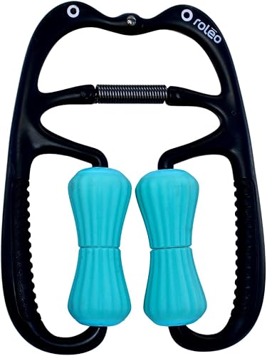 Roleo Masajeador de piernas - Rodillo muscular, masajeador de pantorrilla, masajeador de muslos, dolor muscular, punto gatillo, rodillo de banda IT,