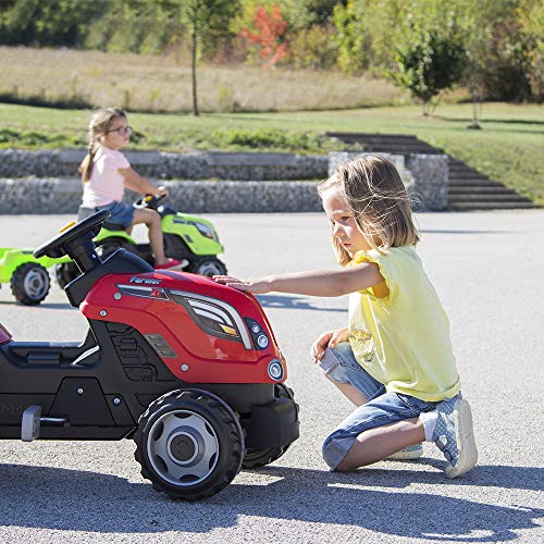 Smoby - Tracteur Farmer XL + Remorque - Capot ouvrable