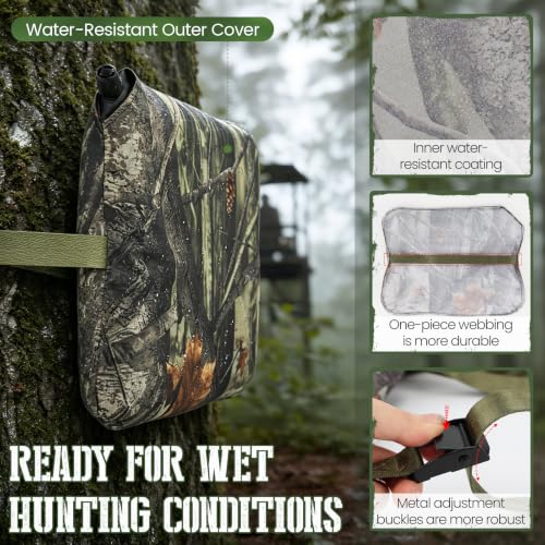 Image of Inflatable Hunting Knee Pad Cushion For Saddle & Tree Stand All-Day Hunting