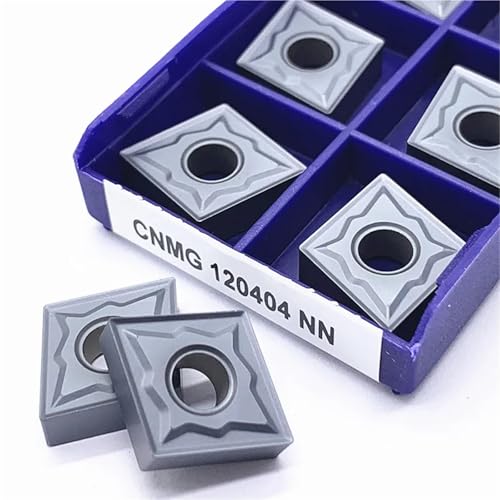 Juego de 10 Fresas CNC Carburo CNMG120404 y CNMG120408 miniatura 3