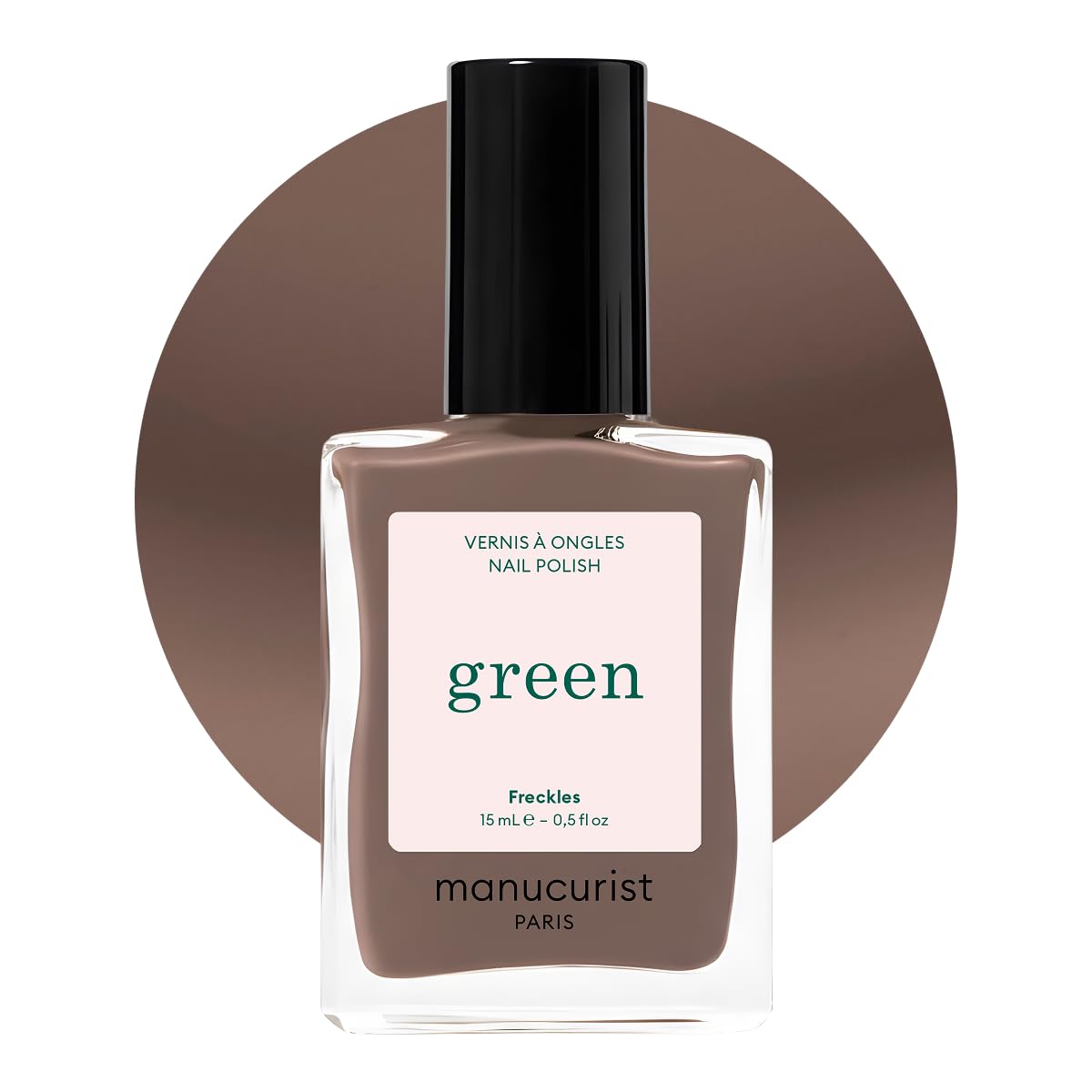 Amazon.com: Manucurist Green Freckles Natural Nail Polish | Long