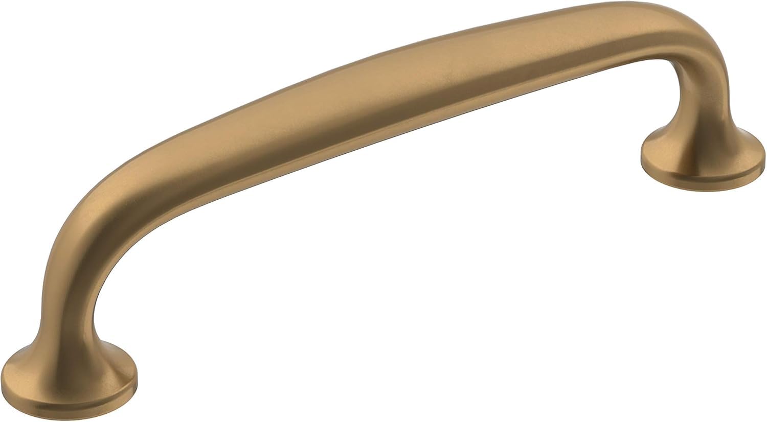 Cabinet Pull | Champagne Bronze | 3-3/4 inch (96 mm) Center-to-Center | Renown | 1 Pack | Drawer Pull | Cabinet Handle | Cabinet Hardware BP36794CZ