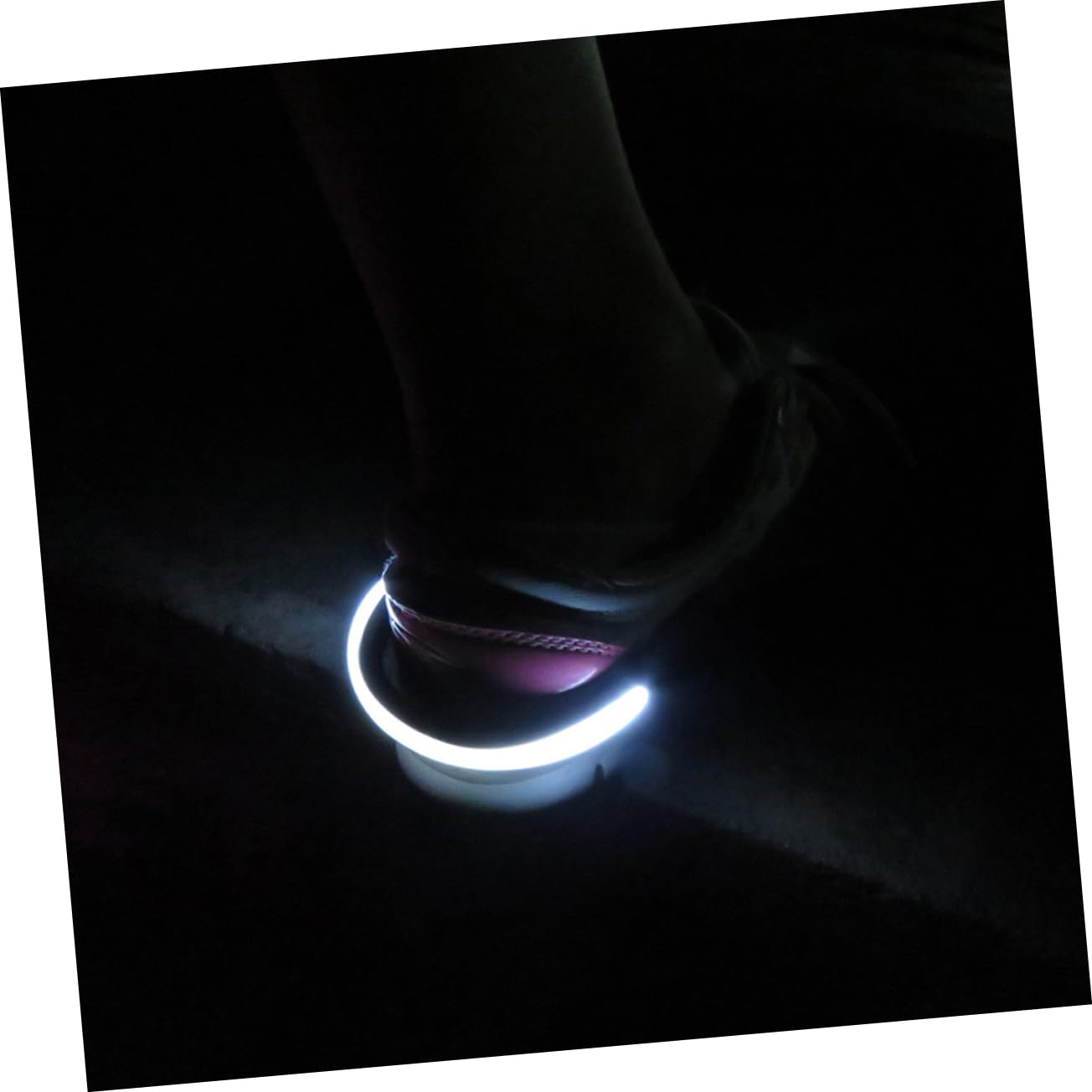 GANAZONO 2Pcs LED Shoe Clip Lights Water Resistant Flash Gear for Night Running Cycling Walking Lightweight Safety Lights for Runners Joggers