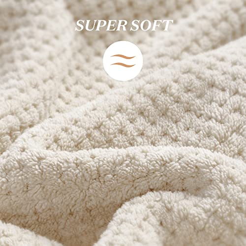 Image of YFONG Large Hair Towel Wrap for Women, Super Absorbent Microfiber Hair Towel for Curly Hair, Fast Drying Hair Turbans with Elastic,Hair Drying Towel Wrap for Hair Care 26.3 inch X 40 inch (Camel)
