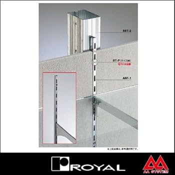 ロイヤル 棚柱 チャンネルサポート（シングル、ホワイト）その他 Amazon | チャンネルサポート 棚柱 【 ロイヤル 】Aホワイト塗装