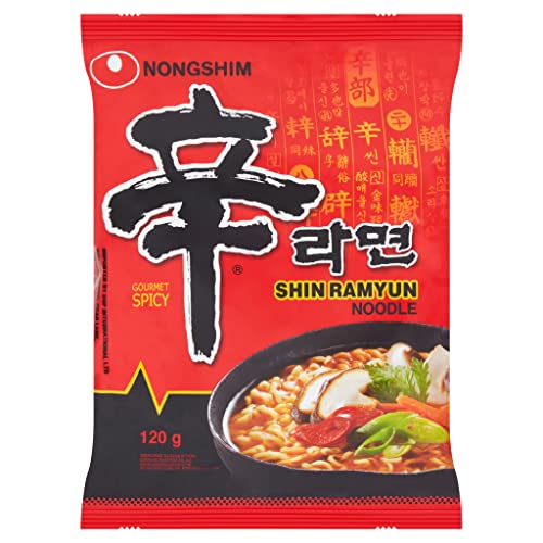 Shin Ramyun Gourmet Soupe de nouilles épicées Nouilles instantanées - Nongshim - 120g Cover