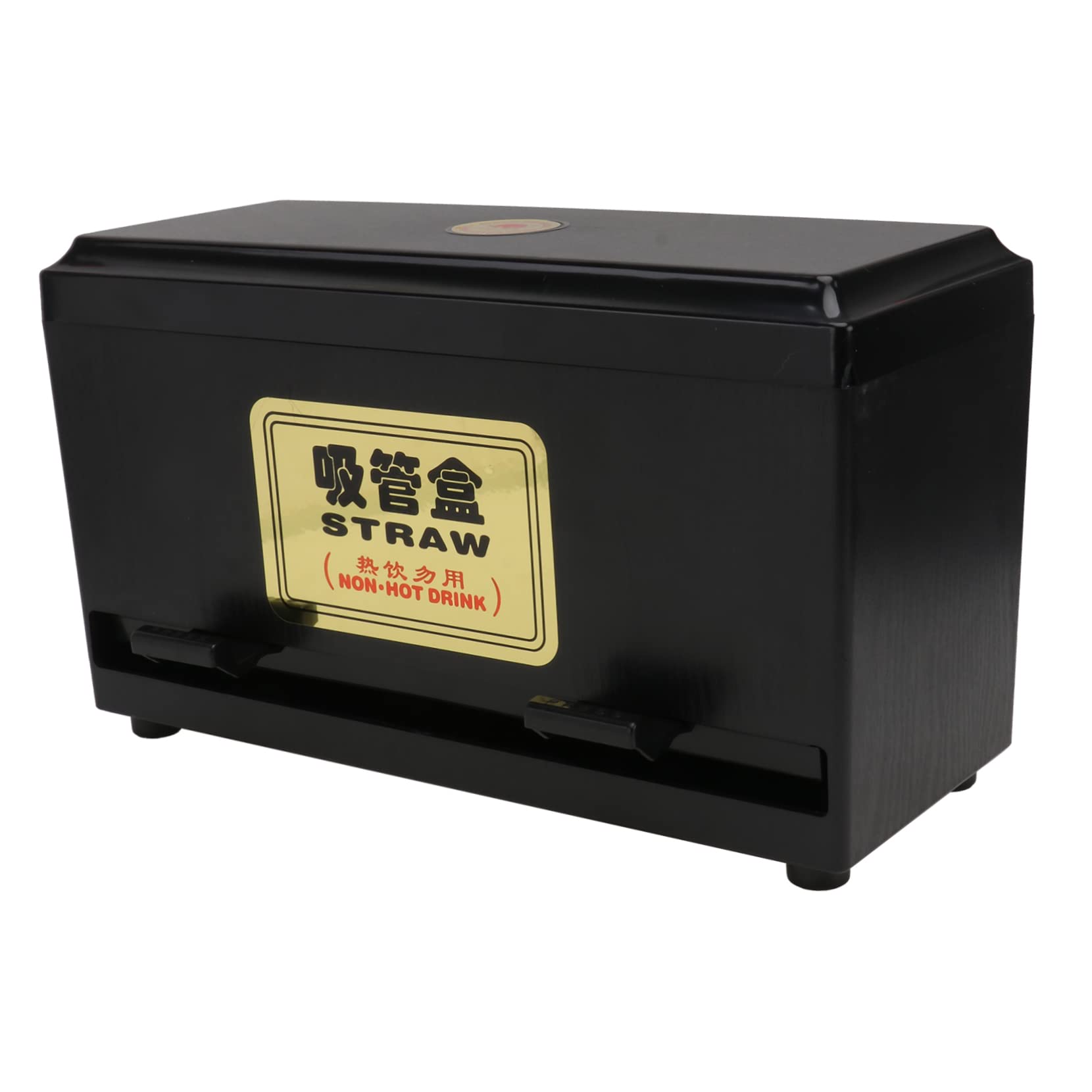 BEBEMOKO Restaurant Straws Box Straw Dispenser Container Case for Fast Food Container Material