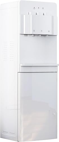Miniatura 7 de Dispensadores de enfriador de agua de carga inferior, dispensador de agua caliente y fría con 3 ajustes de agua caliente, fría y habitación, bloqueo