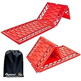 lapset スタックラダー スノーヘルパー 車 雪道 スタック 脱出 雪対策 2個セット 収納袋付き