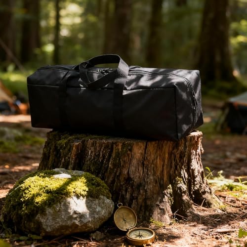 Amagogo Camping-Aufbewahrungstasche mit Reißverschluss, tragbar, mit Tragegriffen, Handtasche, Tragetasche für Kissen, Pavillonstangen… – Ansicht 6