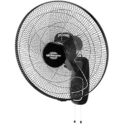 Ventilador Orbegozo Carrefour Orbegozo WF 0147 - Ventilador de pared. Potencia: 60W. 5 aspas. Diametro 45 cm. 3 velocidades de ventilación. Función oscilante. Silencioso.