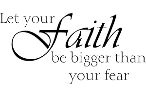 Inspiring Lettering Wall Decals: Strengthen Your Beliefs with Every Glance