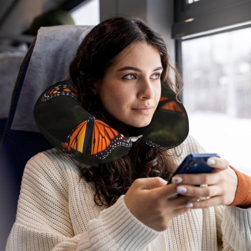 Almohada de espuma viscoelástica para viaje cuello miniatura 6