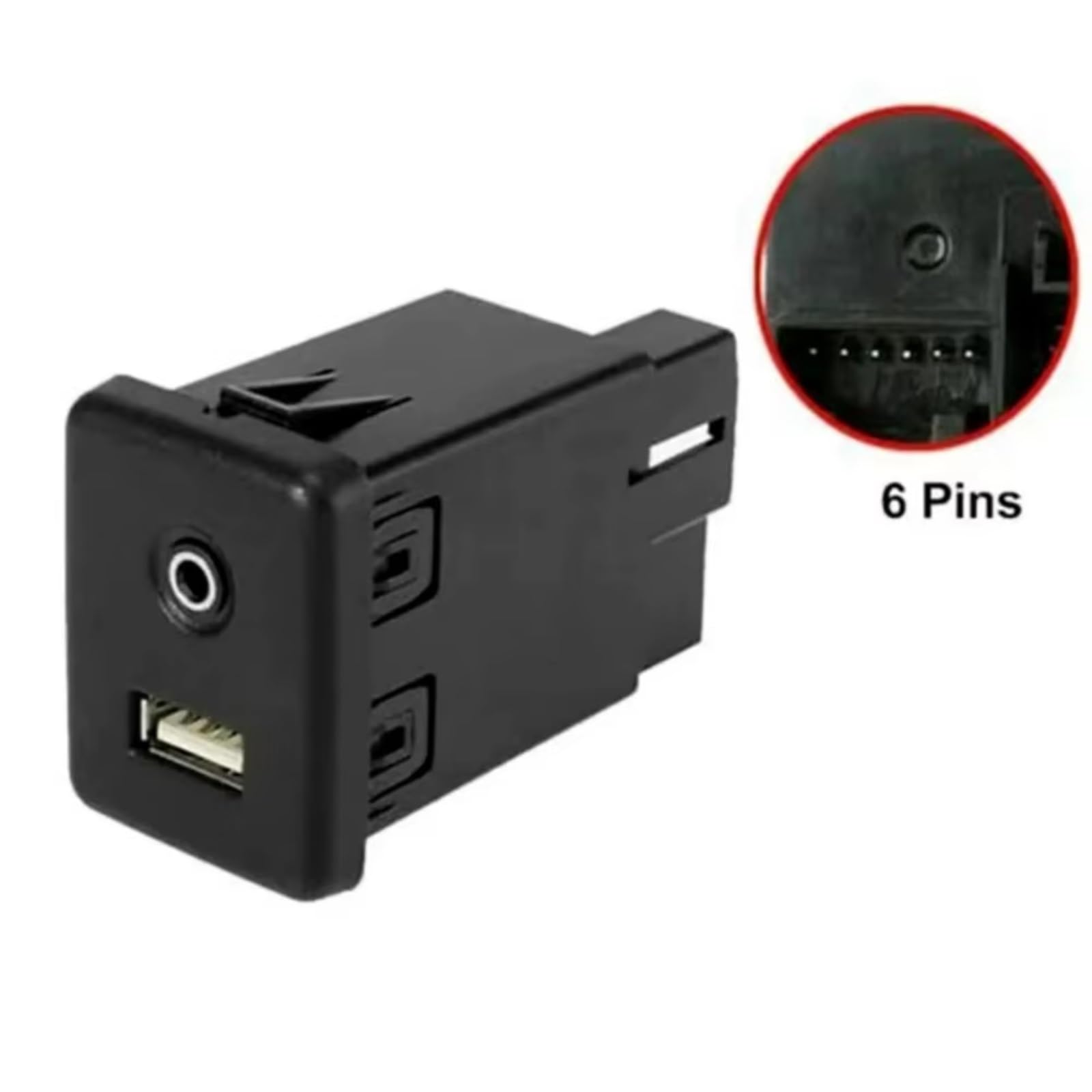 Toma USB Auxiliar Compatible Con Buick Para Envision 2015-2021 Toma De Interfaz Auxiliar 13599456 Accesorios Puerto USB Coche