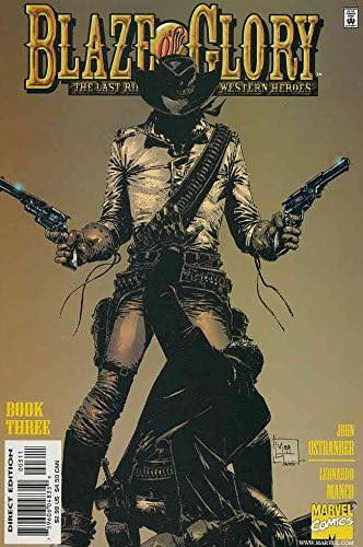 Blaze of Glory #3 FN ; Marvel comic book | Last Ride of Western Heroes