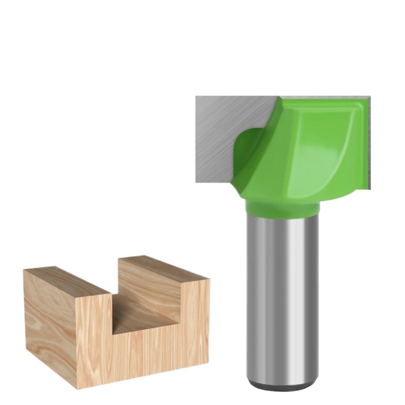 Broca enrutadora recta de 12mm y 1/2 vástago, fresa for carpintería(12.7x30x16mm)