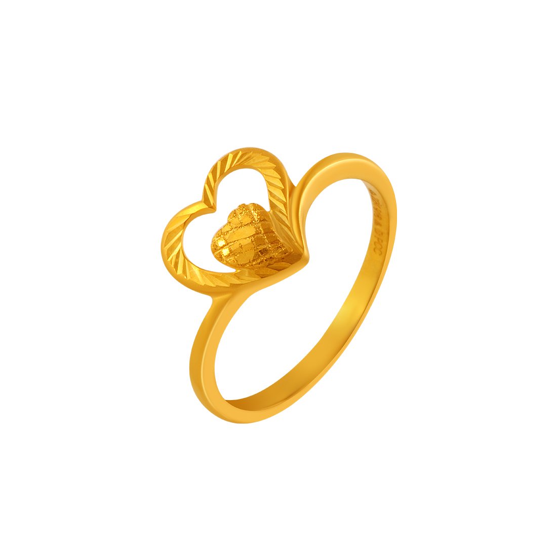 22KT Yellow Gold Ring for Women-image-38