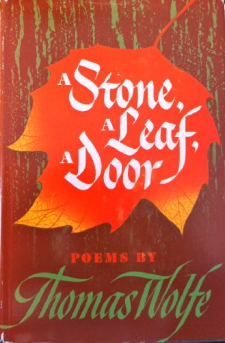 A Stone, A Leaf, A Door 1st Edition B000TSGEQC Book Cover