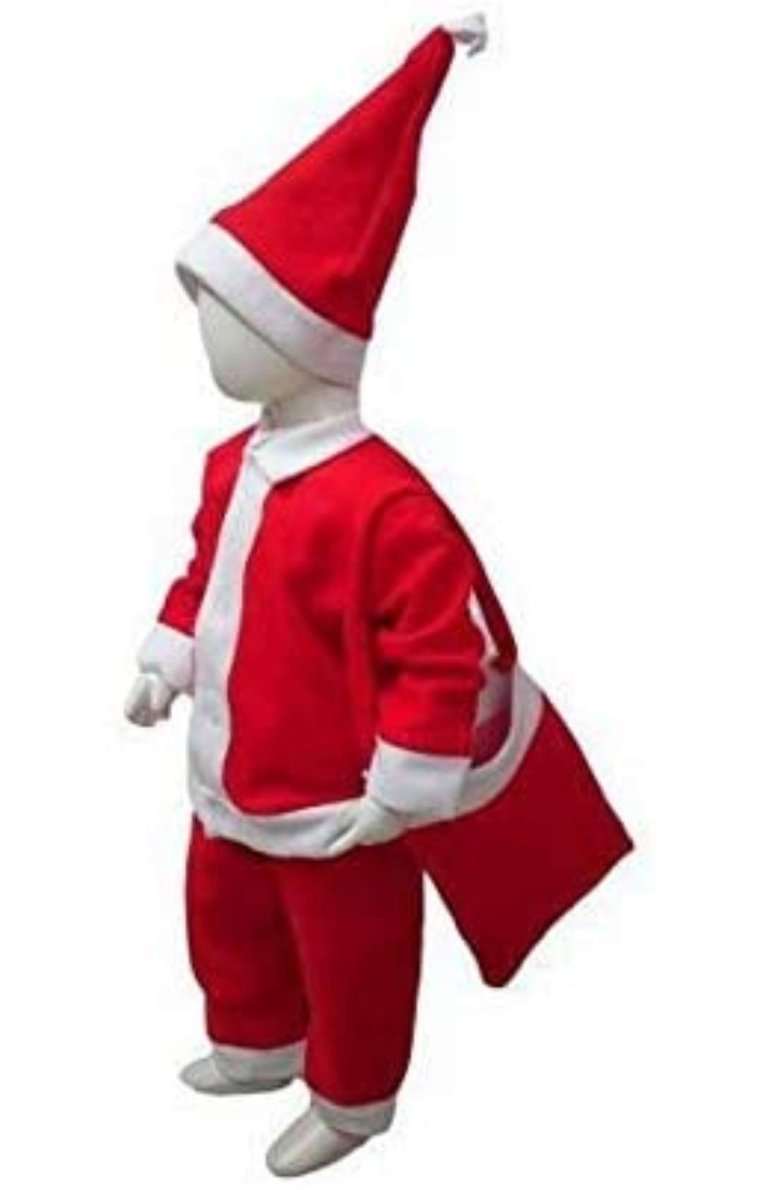 Pack of 100 Santa Claus Dress Costume for Boys Girls Kids (0-12 Months) Red (B08LL7HL52) Amazon Price History, Amazon Price Tracker