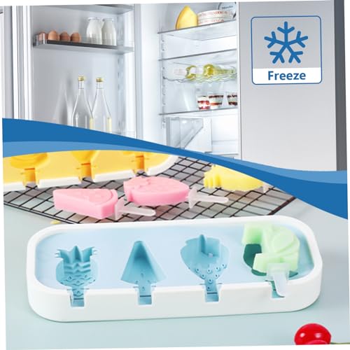 Moldes para paletas de silicona lindos con figuras para niños pequeños 4