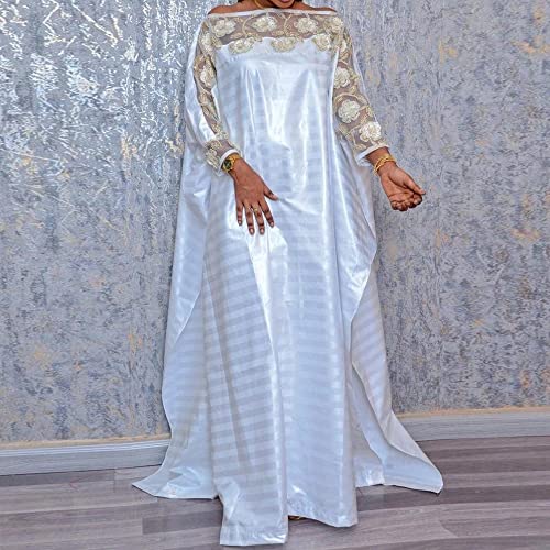 FRTZFTBCTS Africain Women Plus Size Women Maxi Dress Muslim Kaftan