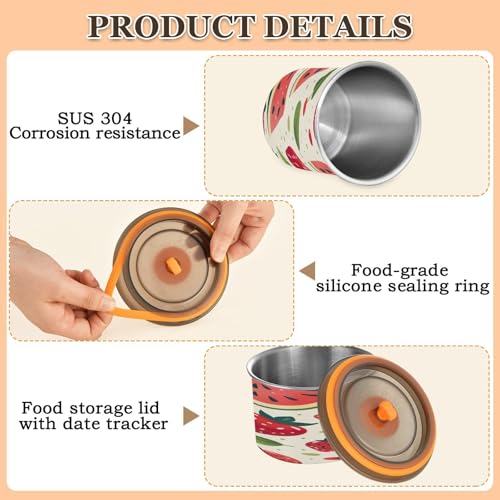 Contenedor de Almacenamiento para Café de Acero Inoxidable 30oz miniatura 5