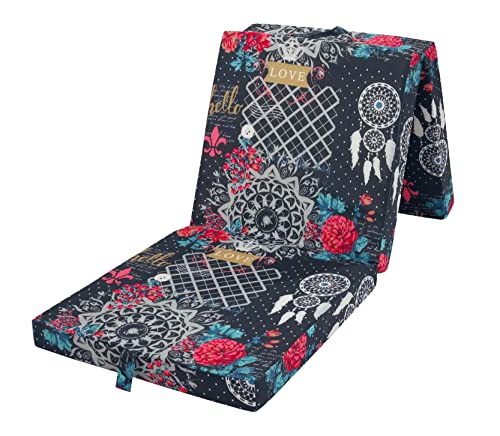 AVANTI TRENDSTORE Thommy - Materasso pieghevole. Materassino da campeggio in gommapiuma pieghevole. Disponibile in diverse colori e fantasie. Morbido e soffice. Dimensioni: LAP ca. 190x8x63 cm