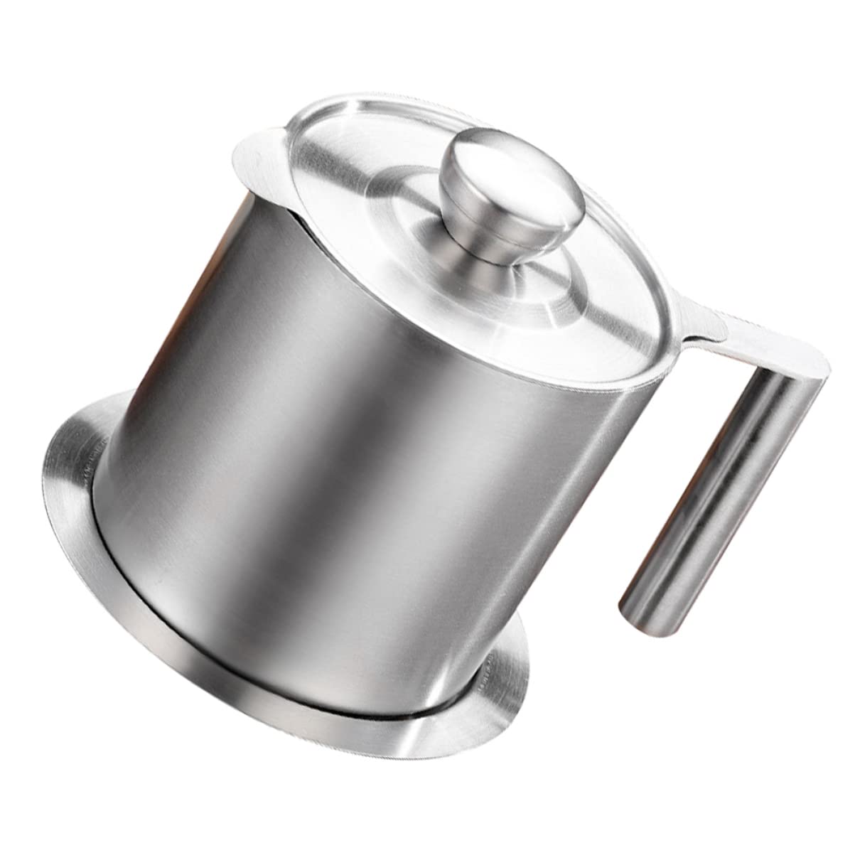 Oliezeefpan, keuken, roestvrij staal, trechter, strainer Oliezeefpan, keuken, roestvrij staal, trechter, strainer