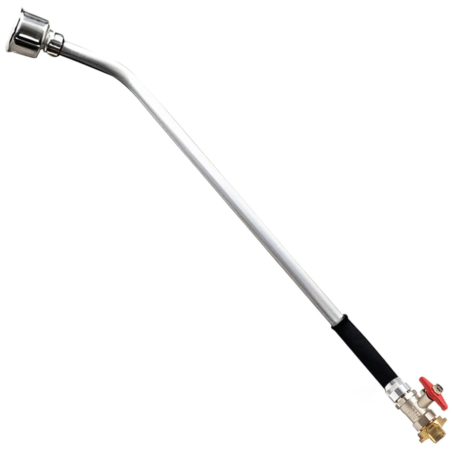 Gro Garden Products 60Cm Long Watering Lance - Original Geka Aluminium Lance For Garden Or Hanging Baskets - Hose Wand Watering Lance - Long Handled Hose Sprayer - Hanging Basket Watering Device