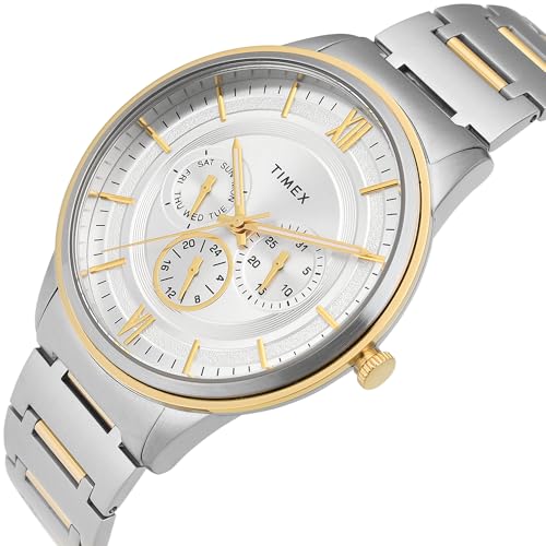 Image of TIMEX Analog Watch for Man with Round Dial & Water Resistant Men's Wrist Watches