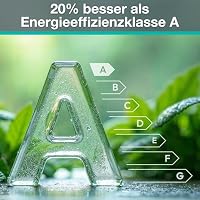 Gorenje WGAM4S74A Waschmaschine mit Dampffunktion /7 KG Slim/1400 U-min/ConnectLife /15 Programme/UltraClean/EasyDosing/SteamTech /20% besser als Energieeffizienzklasse A/Weiß – Ansicht 4