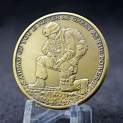 The Task Ahead Military Challenge Coin miniatura 4