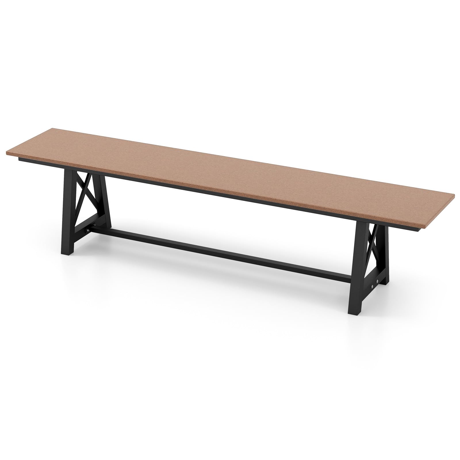 Costway Seater Garden Bench 183cm Extra Long All Weather
