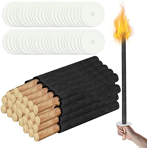 Cecaylie fakkels van natuurlijke was, Wasfakkels voor buiten brandduur Cecaylie fakkels van natuurlijke was, Wasfakkels voor buiten brandduur
