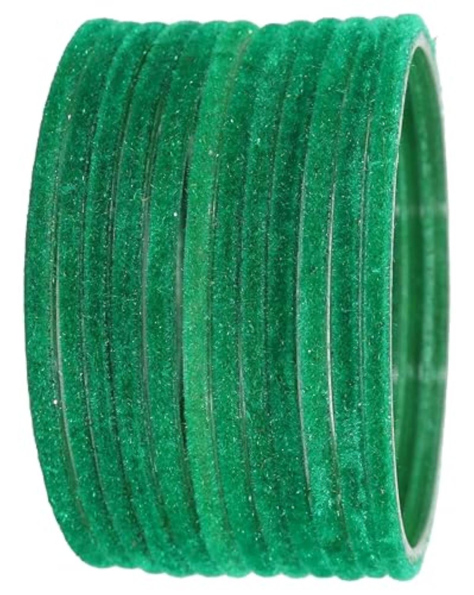 Glass Velvet Bangles Set of 24, (Glass Velvet--2.4)
