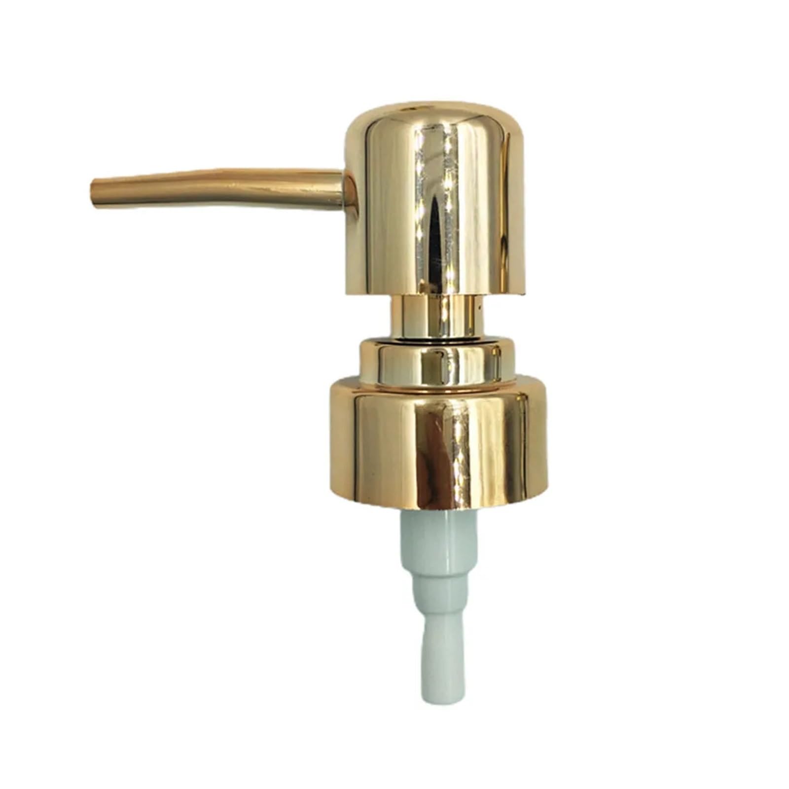 Soap Dispenser Pump Head, Replacement Nozzle for Soap Shampoo Bottle(Rose Gold)