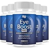 BLUE VIBE Eye Boost Pro Maximum Strength Overall Health & Wellness Support Supplement, Official EyeBoost Premium Wellness & Health Management Formula Supplement Pills (5 Pack - 300 Capsules)