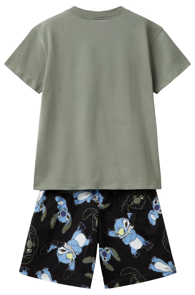 United Colors of Benetton Pidżama — zestaw Chłopcy Pig(t-shirt+short) 30960p08h