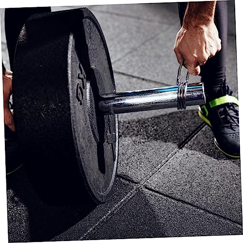 Sosoport 6 Peças Fivela De 3 Anéis Haltere Gola De Mola Colarinho De Mola Molas Braçadeira De Mola P