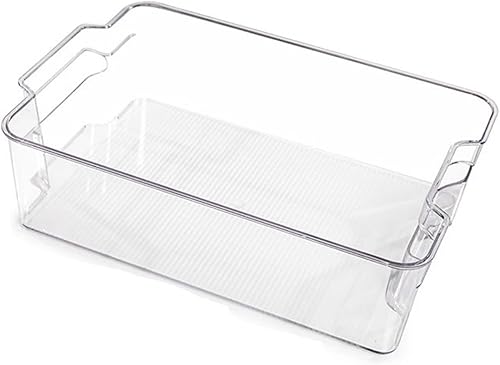 Miniatura 5 de Yuly Caja de almacenamiento de alimentos para refrigerador con mango cajón mantener para organizador Refrigerador Caja de almacenamiento Nevera