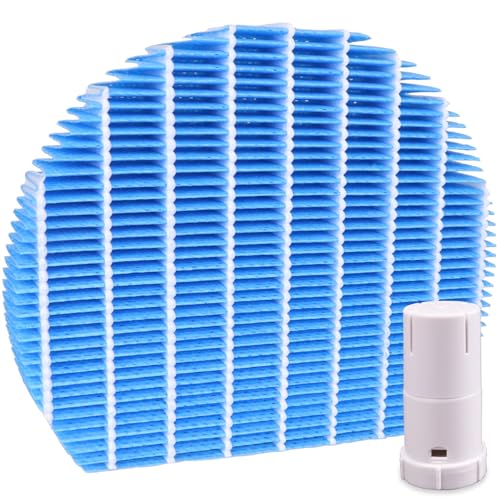 GOODNET FZ-Y80MF 加湿 フィルター 枠線なし と FZ-AG01K1 イオンカートリッジ KC-A40 KC-A50 KC-A70 KC-B40 KC-B50 KC-B70 KC-D40 KC-D50 KC-D70 KC-E40 KC-E50 KC-E70 KC-G50 KC-J50 KC-L50 加湿空気清浄機 加湿フィルター 互換品 2点セット