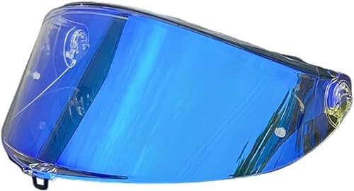 Miniatura 10 de K6 Shield Visor para AGV K6 K6S protector facial con protección UV parabrisas casco moto accesorios (uso día plateado solamente)