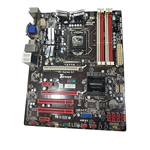 For BIOSTAR TZ77A Desktop Motherboard Z77 LGA 1155 DDR3 32G SATA3 Tested