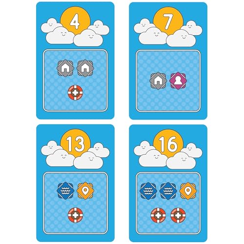 Image of Mighty Boards: Tenby - Matching Card Game, Action Drafting, Street Building Competition, Build The Perfect Welsh Seaside Town, Ages 14+, 1-5 Players