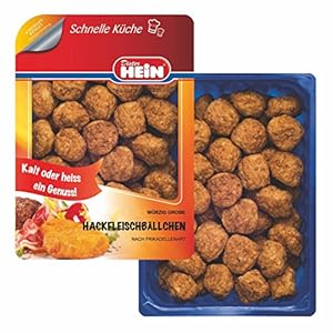 Grove gehakt vleesballetjes zonder additieven! / verse adellen van varkensvlees en rundvlees 60 x 20 g van Dieter Hein