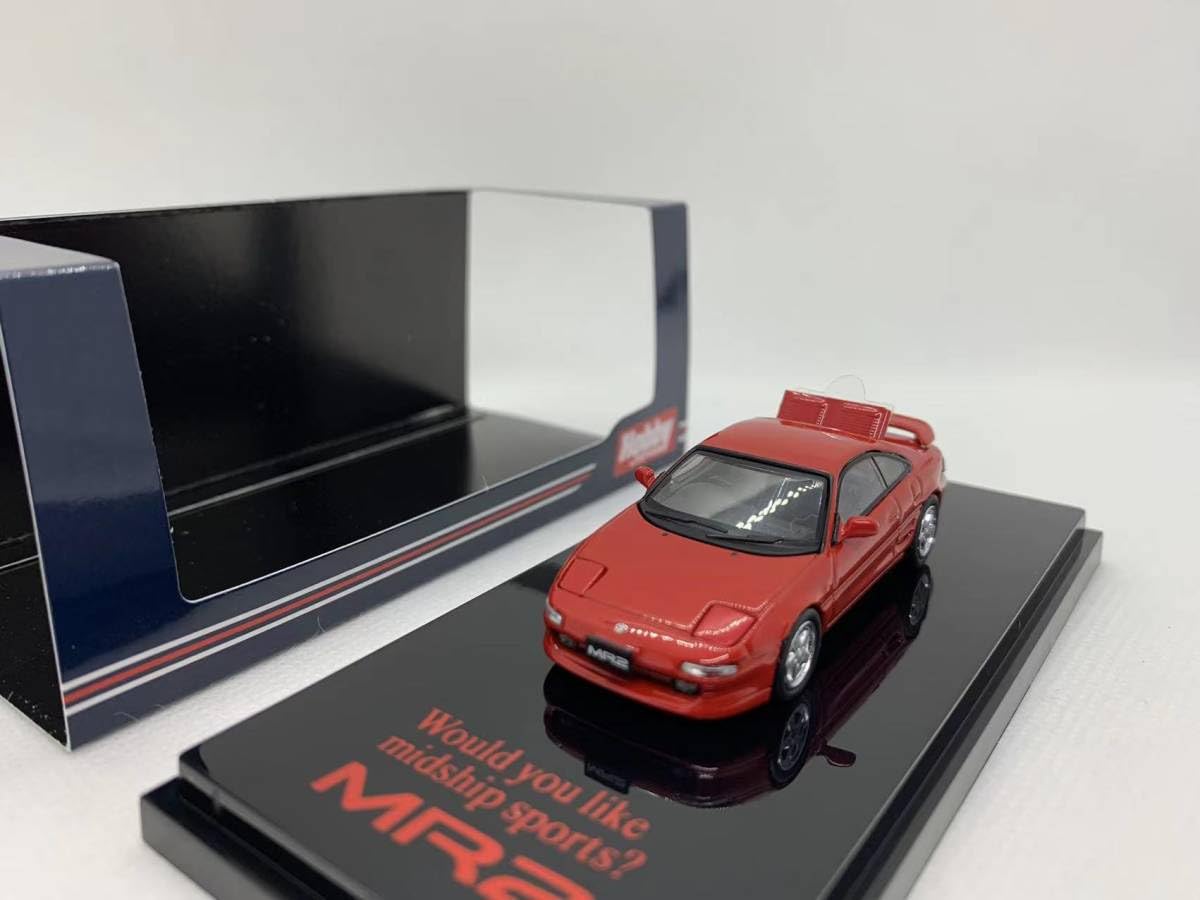 TOYOTA MR2 SW20 GT-S IV型 ミニカー Amazon | ホビージャパン 1/64 ミニカー Toyota MR2 SW20 GT-S Red J04