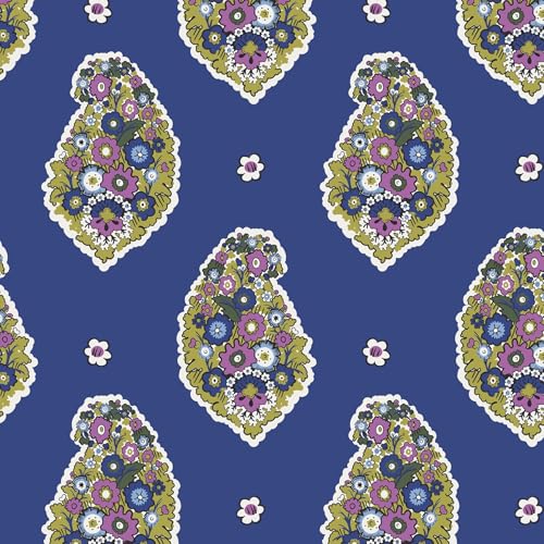 Image of Vera Bradley Women's Ripstop Berkhill Backpack, Kew Gardens Blue, One Size
