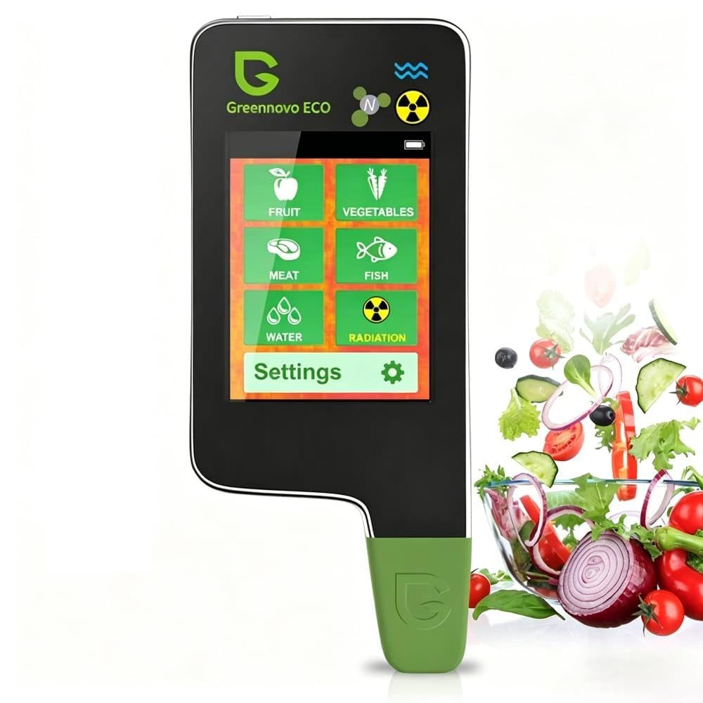 Greentest Eco 5 + contatore di nitrati per pesci Geiger contatore di nitrati per frutta, verdura, carne e acqua TDS tester di radiazione contatore Geiger contatore di radiazioni dosimetro