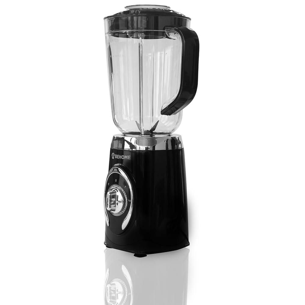 BEHOME Blender Mixeur Électrique 500W Avec Gourde 1,25L - Smoothies, Protéines Et Sauces